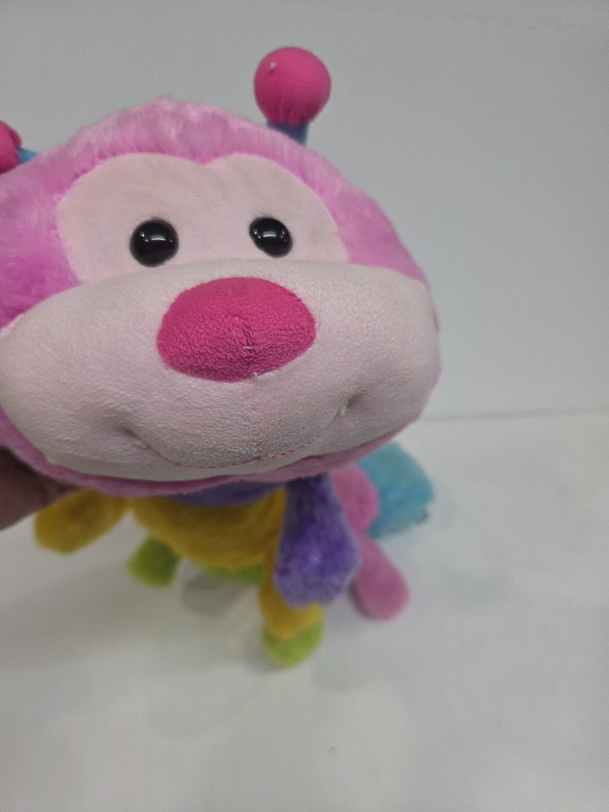 Peluche Oruga Gigante Multicolor Suave (90 cm)