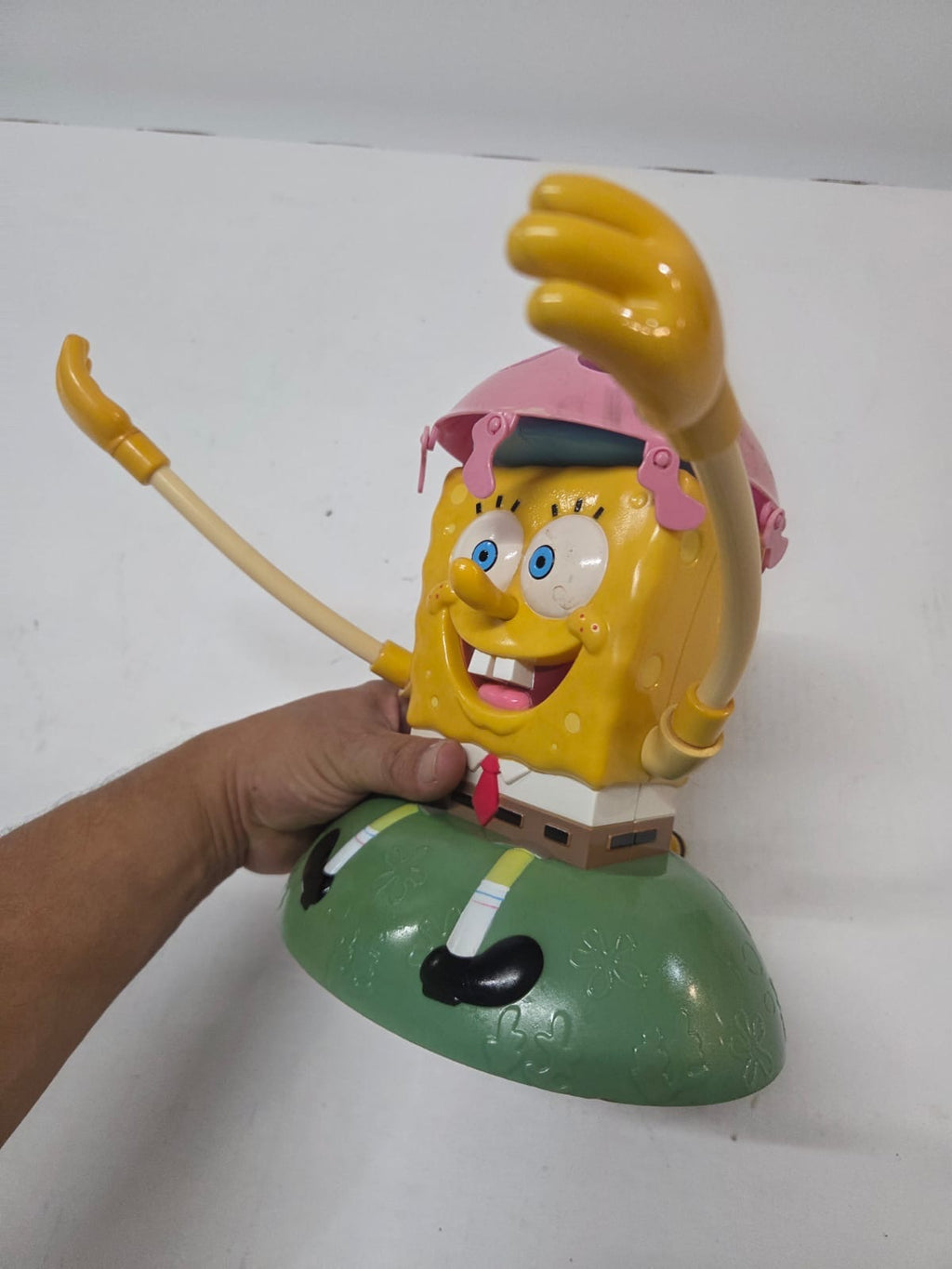 Aspersor de Agua Bob Esponja con Casco Medusa (Segunda Mano / Vintage)