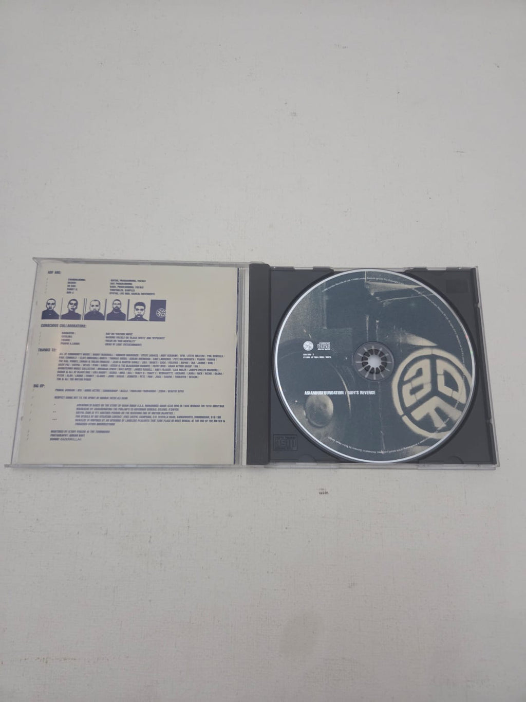 CD Asian Dub Foundation – Rafi's Revenge (1998)