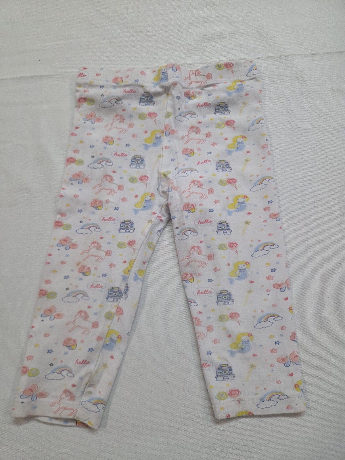 Título: Leggings / Mallas de punto para bebé niña - Sfera (18-24 Meses)