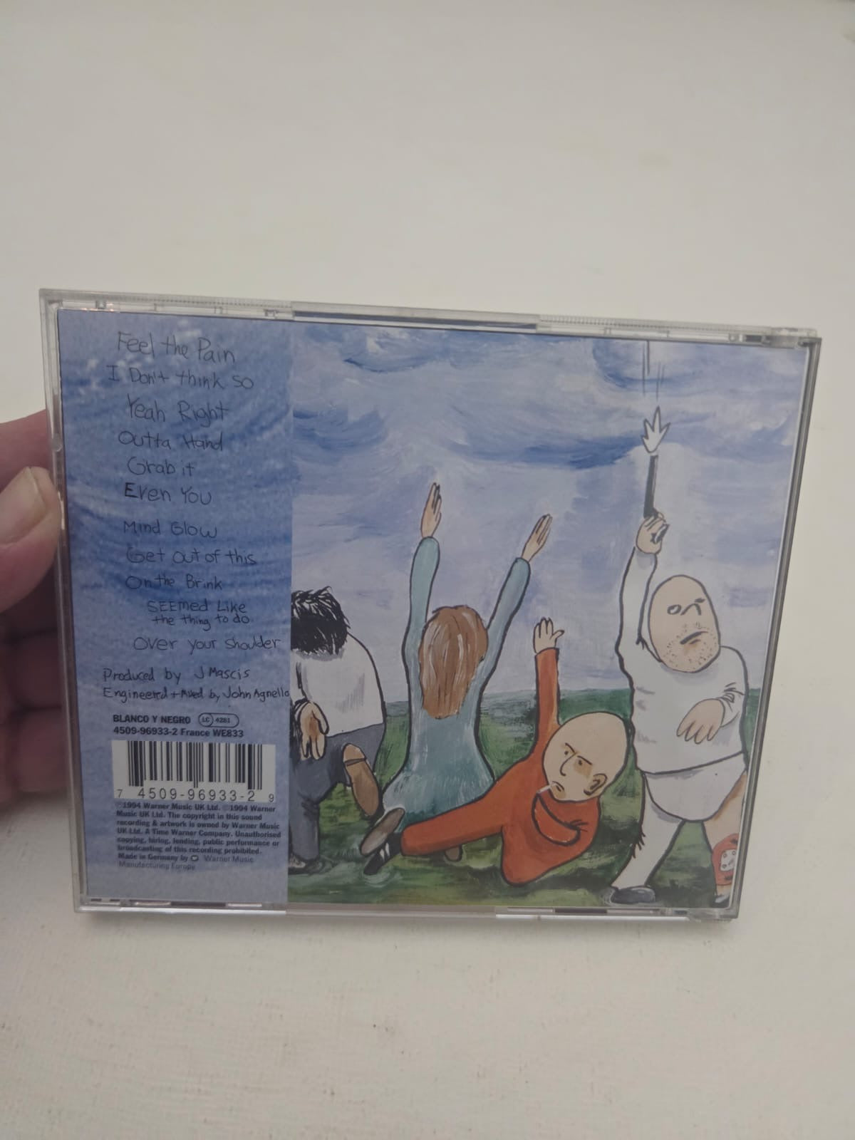CD Dinosaur Jr. - Without a Sound (1994 - Blanco y Negro / Warner)⁠