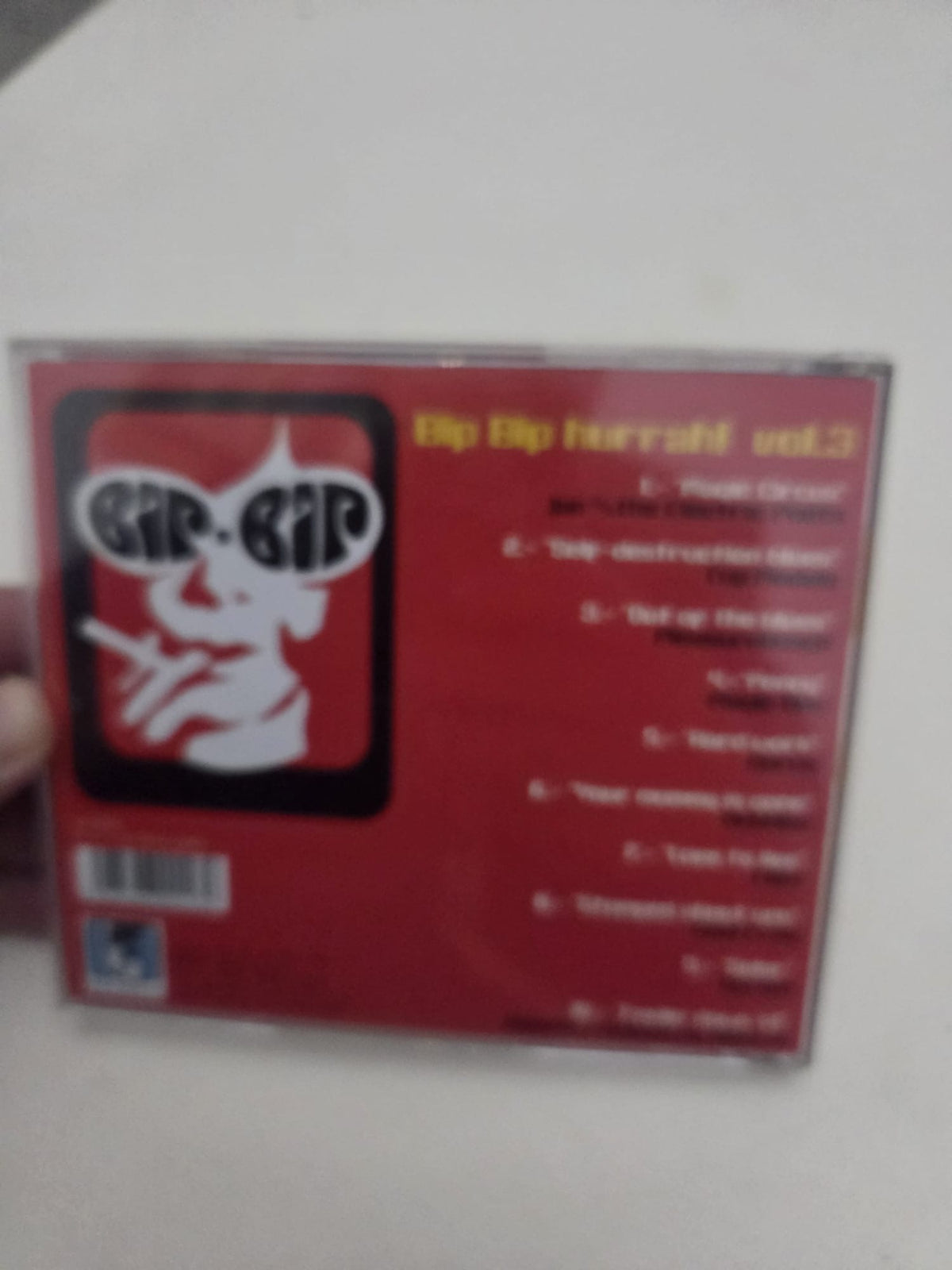 CD Recopilatorio Indie – Bip Bip Hurrah! Vol. 3 (2004)