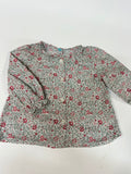Blusa/Camisa de manga larga estampada de flores TEX - Talla 18M