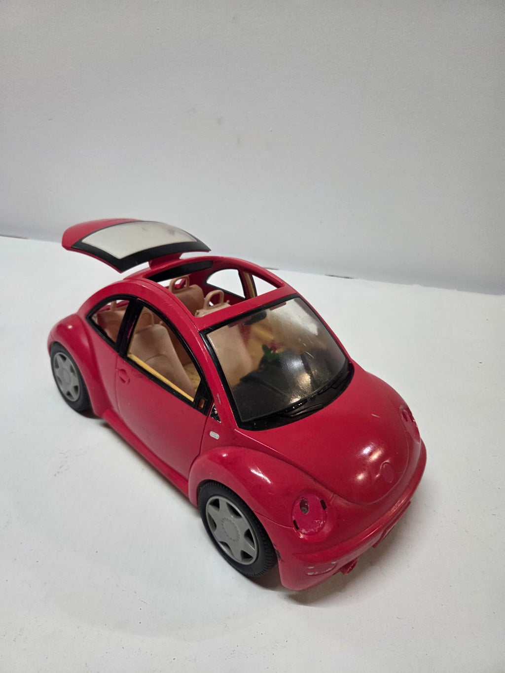 Auto Coche Barbie Volkswagen Beetle Rosa Vintage (Año 2000 - Mattel) – Repuestos / Restauración