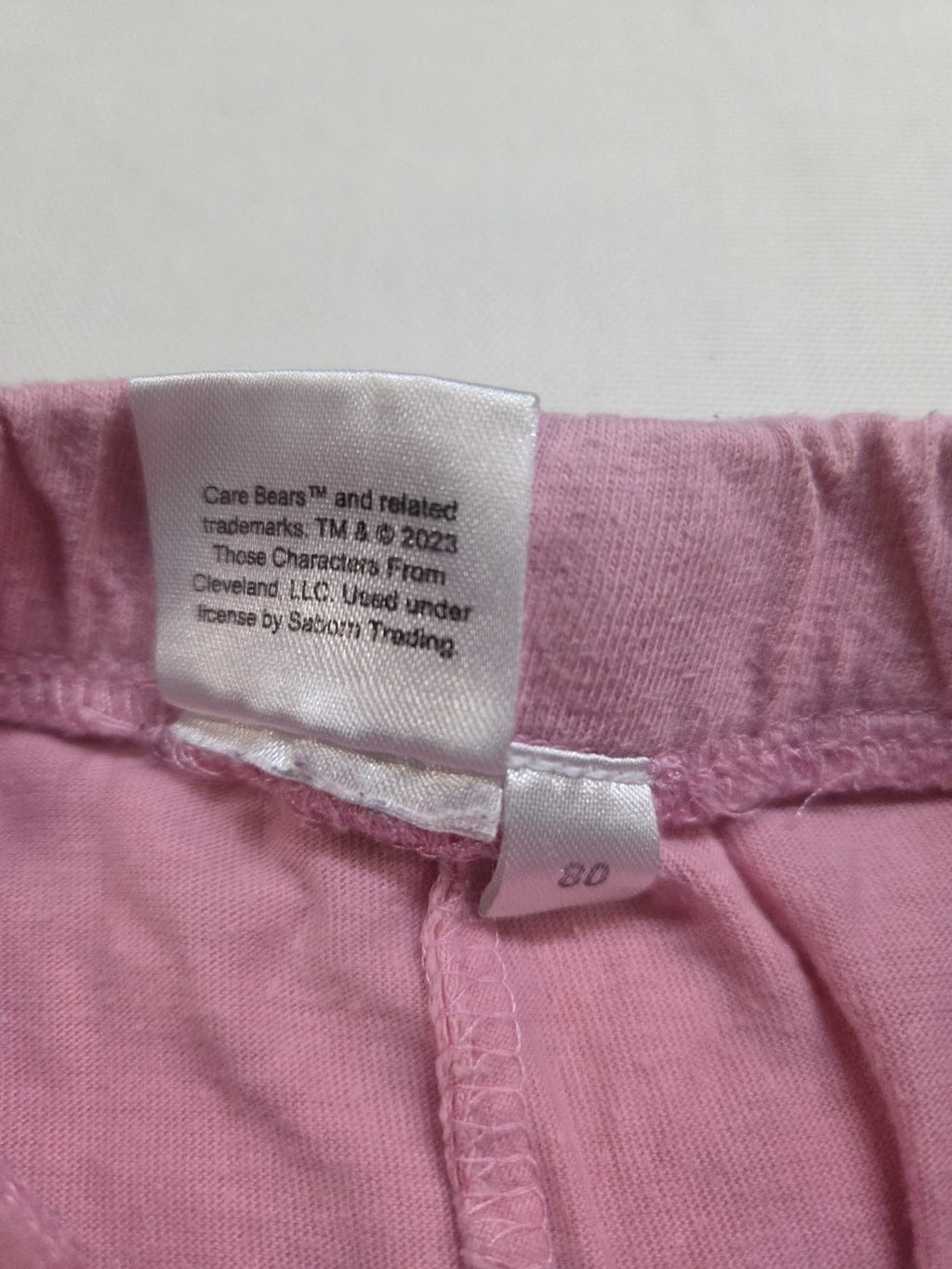 Leggings / Pantalón de Pijama Rosa Care Bears (Osos Amorosos) – Talla 80 cm