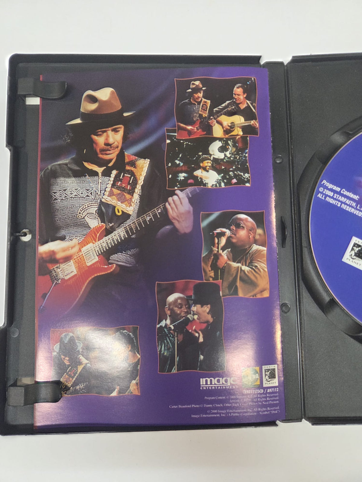 DVD Santana - Supernatural Live: An Evening with Carlos Santana and