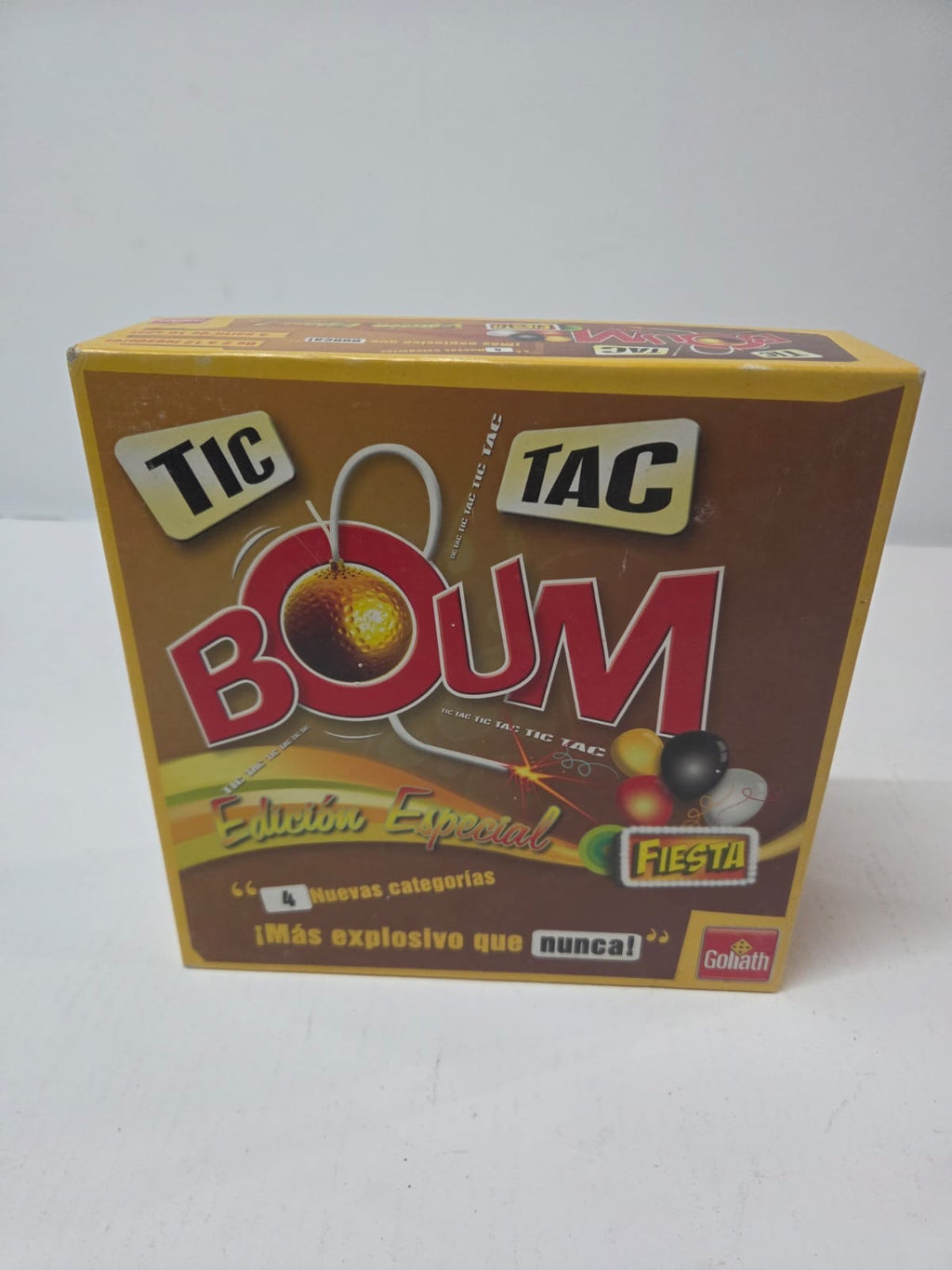 Juego de Mesa Tic Tac Boum: Edición Especial Fiesta (Goliath) – Usado / Segunda Mano