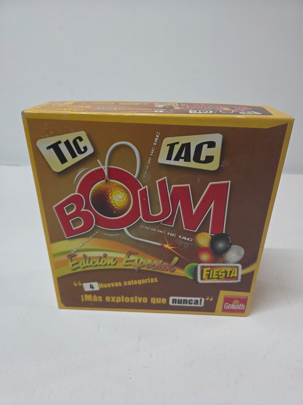 Juego de Mesa Tic Tac Boum: Edición Especial Fiesta (Goliath) – Usado / Segunda Mano