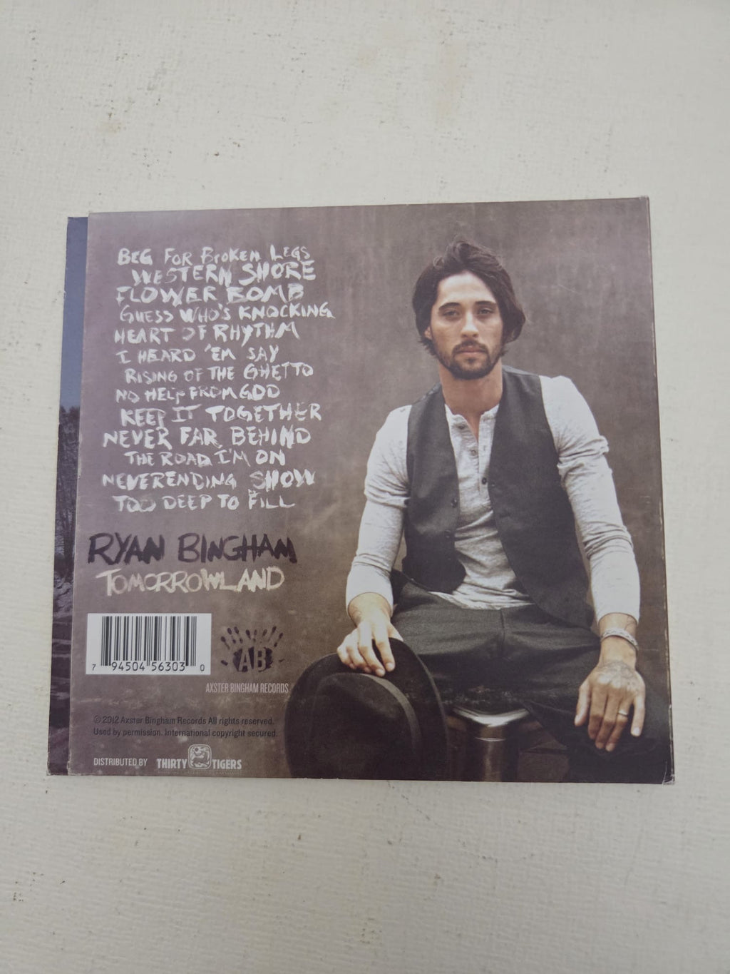 Álbum en CD: Ryan Bingham – Tomorrowland (2012)