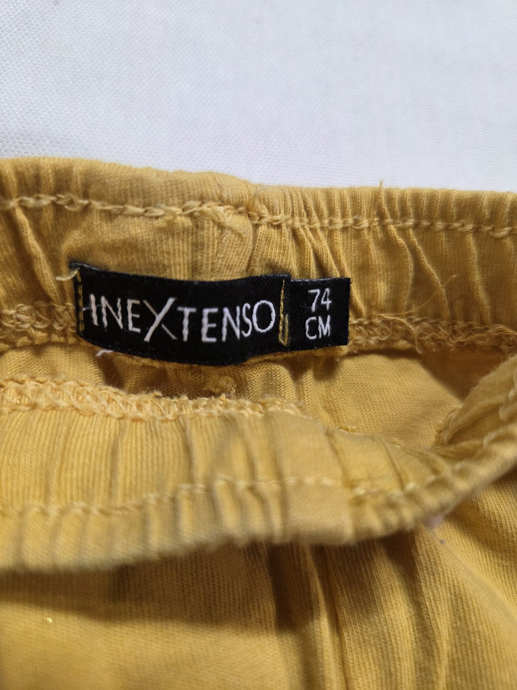 Pantalón / Legging Bebé In Extenso Amarillo Mostaza (74 cm - 9/12 Meses)