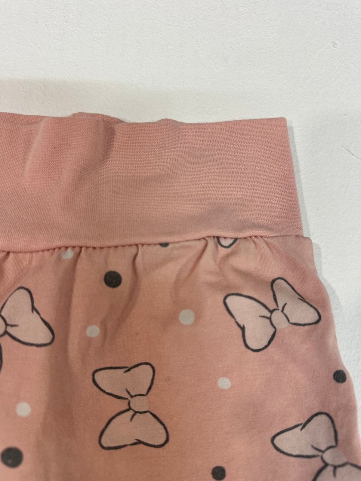 Pantalón / Legging Bebé Disney Baby - Talla 80 (Rosa con Lazos)