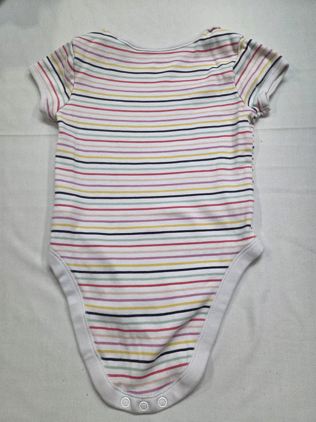 Body bebé Primark manga corta a rayas (12-18 meses / 86 cm)