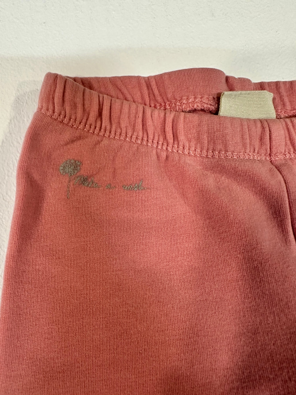 Leggings/Pantalón de algodón Zara Baby 12-18 meses rosa