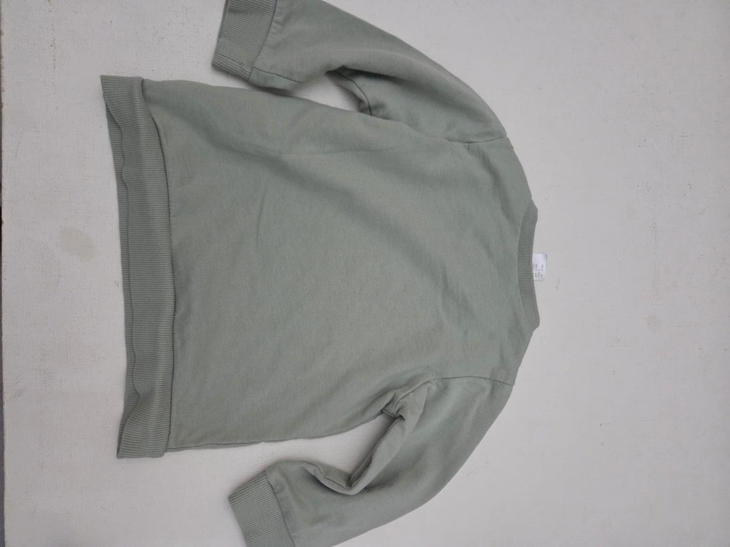 Sudadera Verde Salvia de Manga Larga