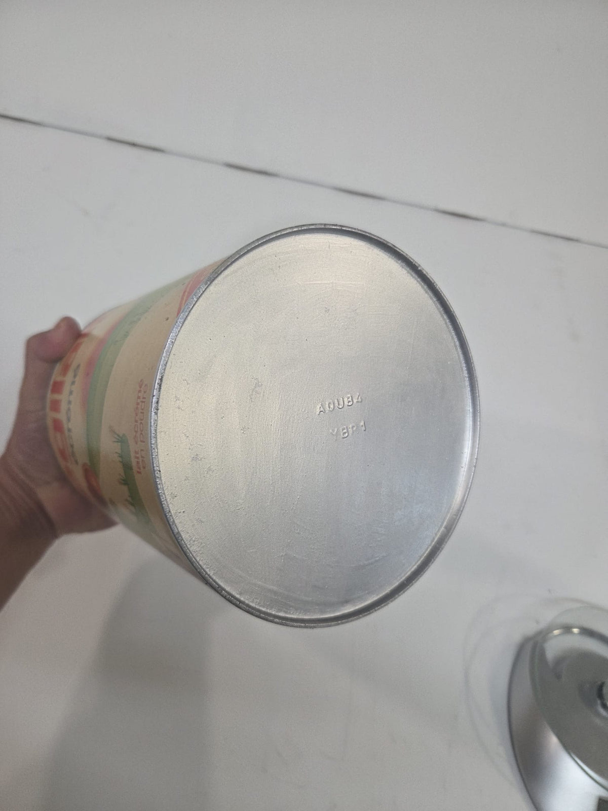 Lata Vintage Publicitaria Régilait (900g) – Bote de Metal Colección / Decoración