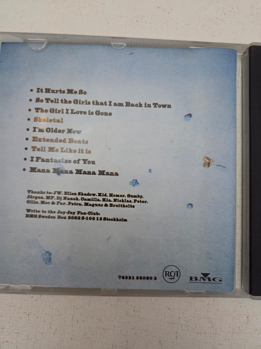 CD Jay-Jay Johanson – Whiskey (1996 / Edición Álbum)