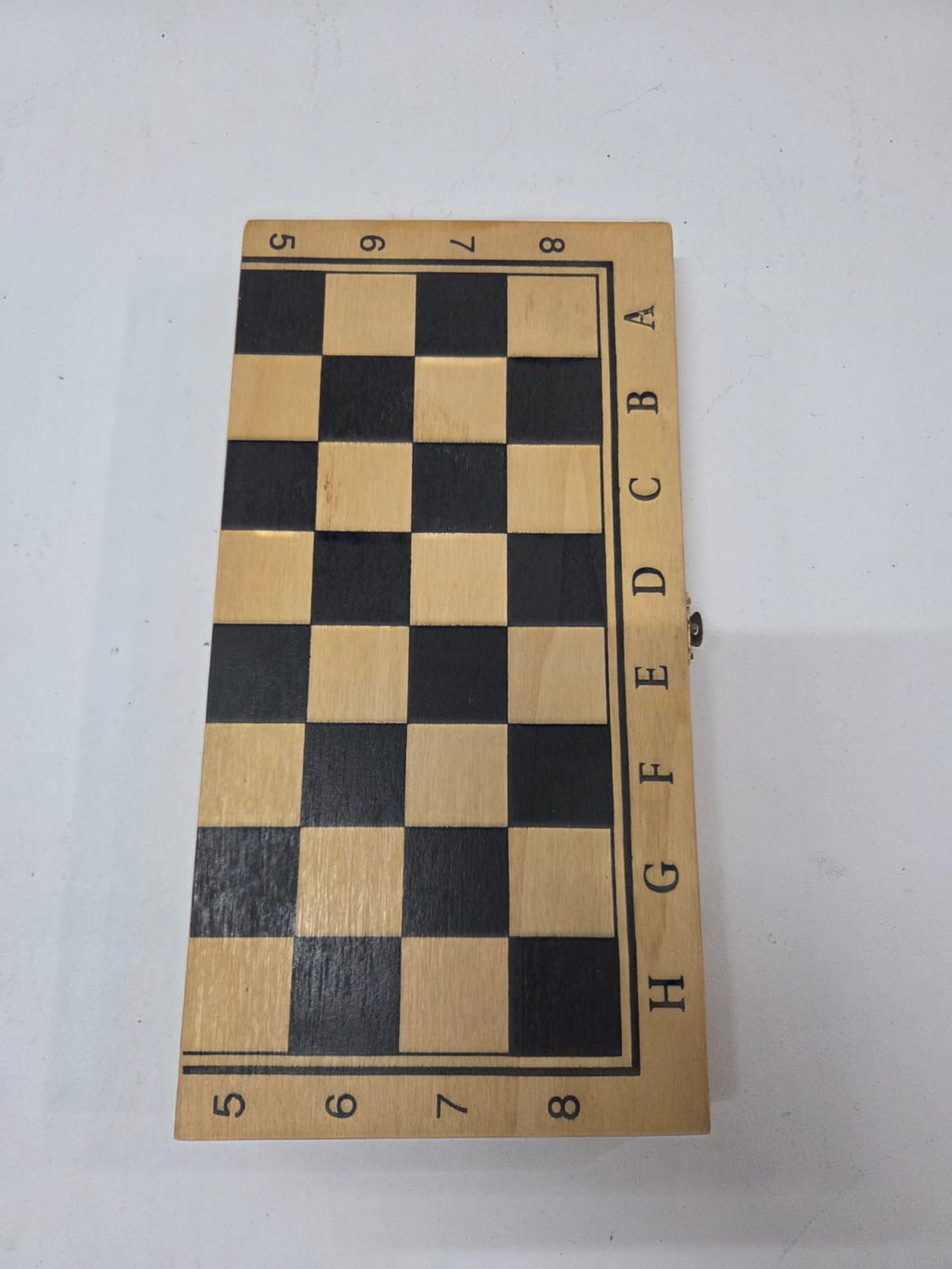 Juego de Ajedrez de Madera Plegable (Estilo Clásico / Vintage)