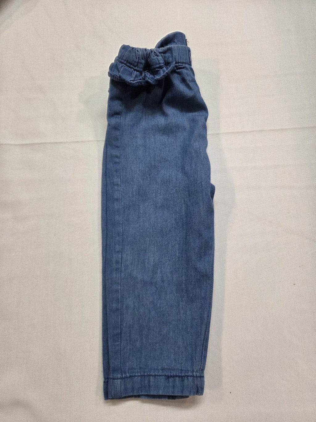 Pantalón Vaquero Bebé Niña Losan (Talla 9-12 Meses / 80 cm) – Detalle Arcoíris