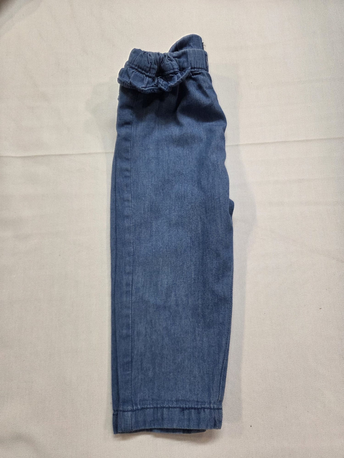 Pantalón Vaquero Bebé Niña Losan (Talla 9-12 Meses / 80 cm) – Detalle Arcoíris