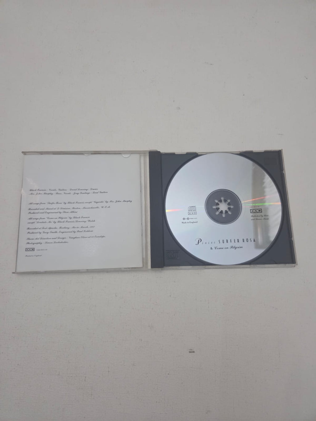 Pixies - Surfer Rosa & Come On Pilgrim (CD Edición 4AD Reino Unido)