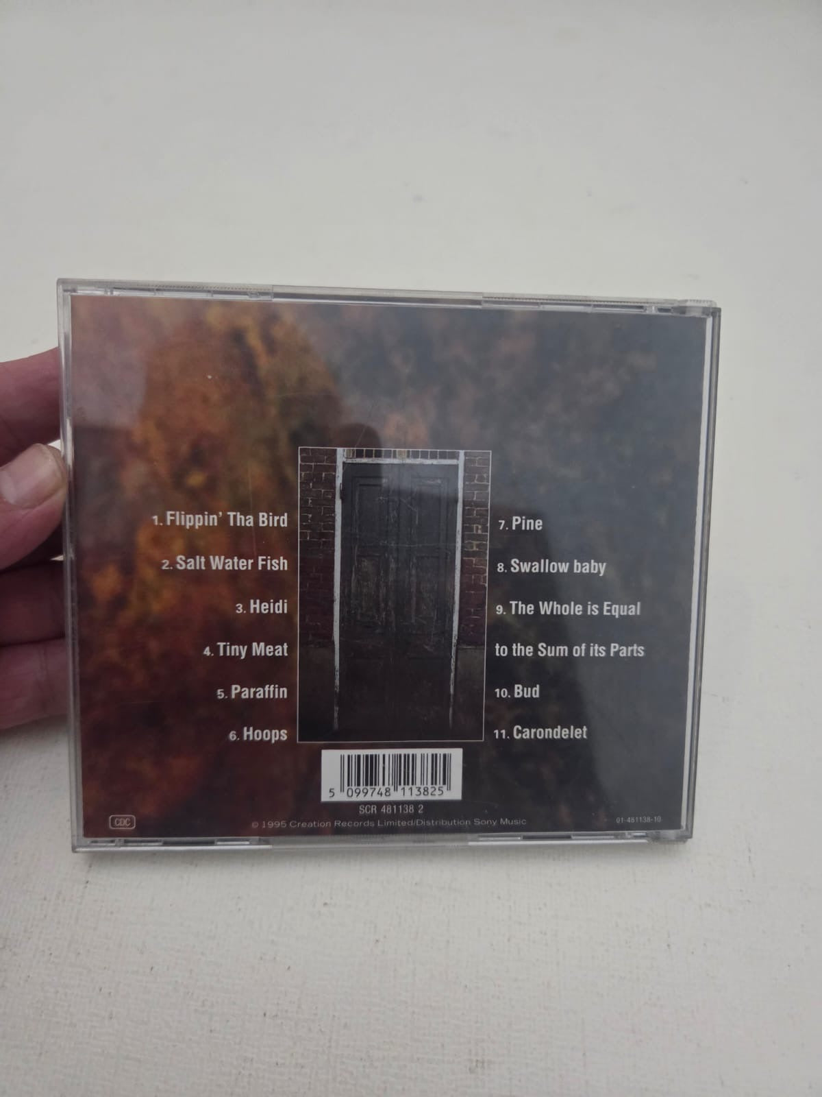 CD Album Ruby - Salt Peter (1995, Creation Records / Sony Music)