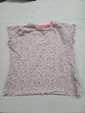 Camiseta de manga corta con estampado floral
