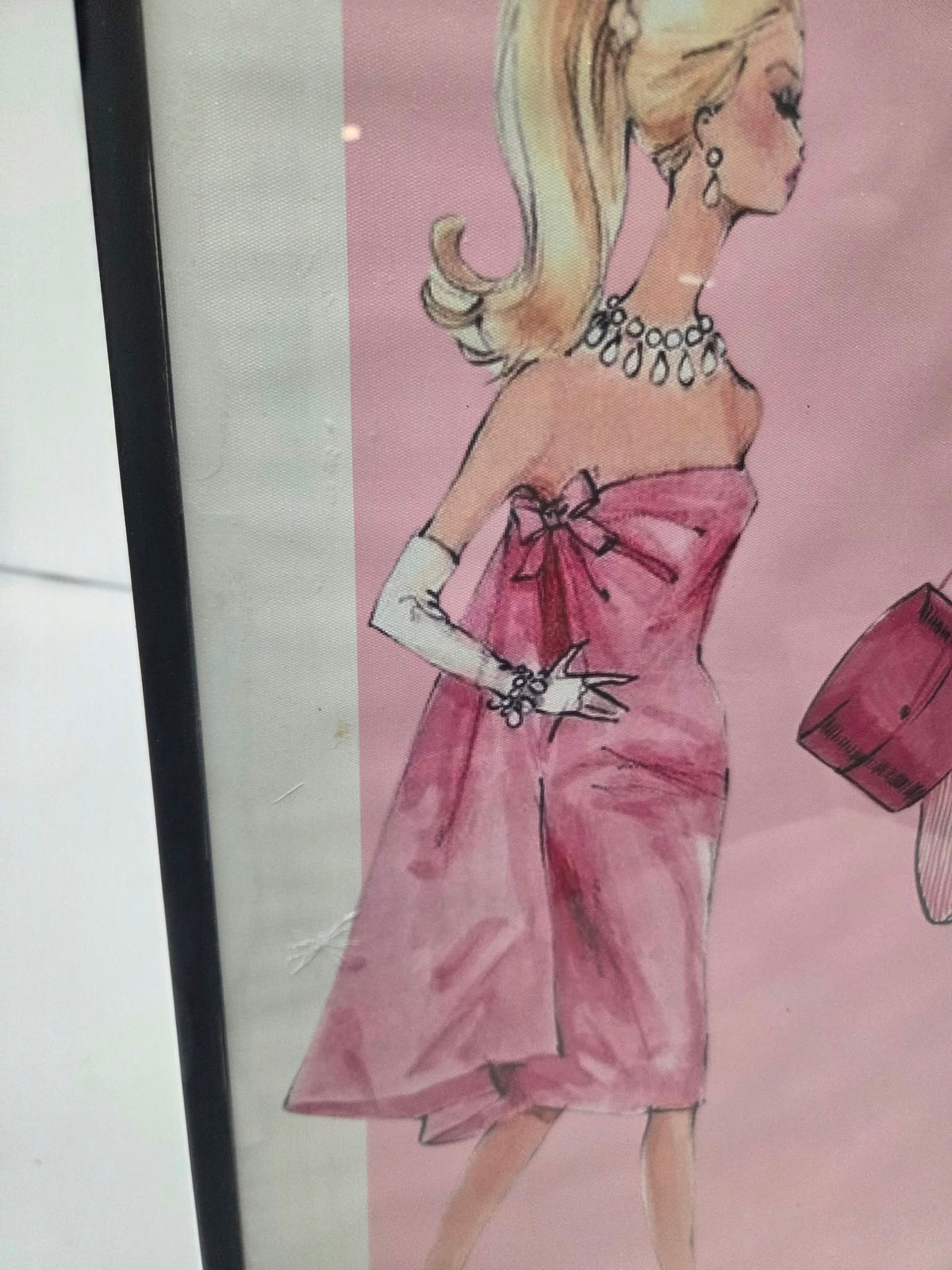 Cuadro Enmarcado Lámina Vintage "The New Yorker" – Moda Retro (50x70 cm)