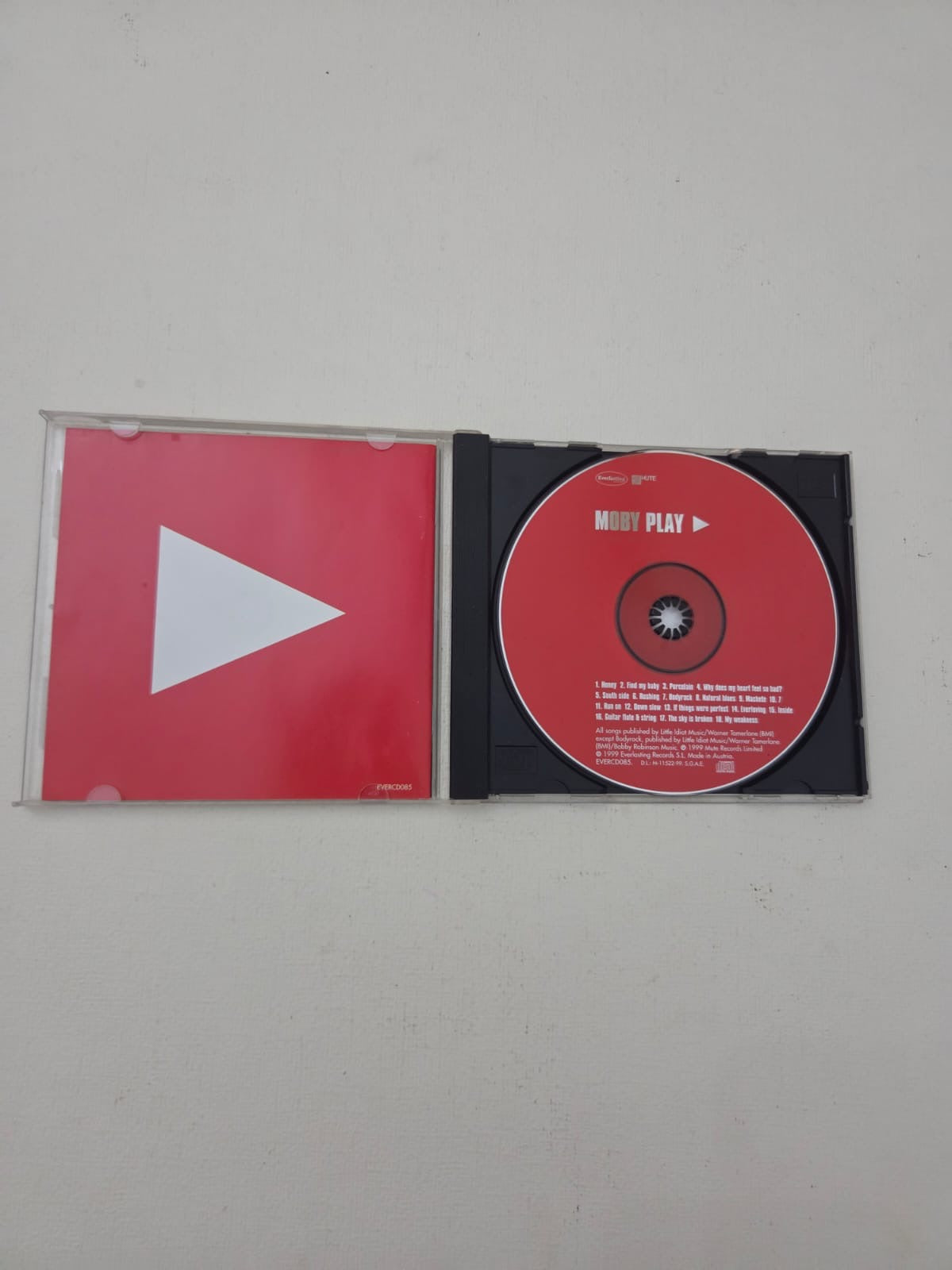 CD Moby – Play (Edición Álbum Original 1999) - Segunda Mano