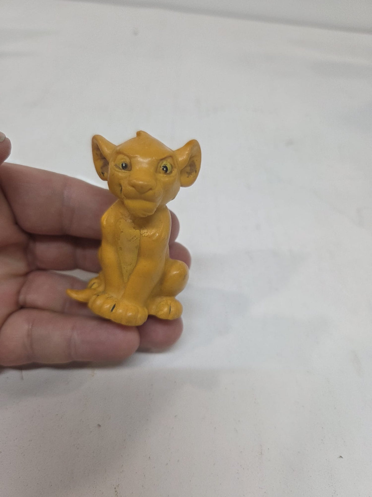 Figura Simba Cachorro El Rey León Disney - Bullyland (Pintada a mano)