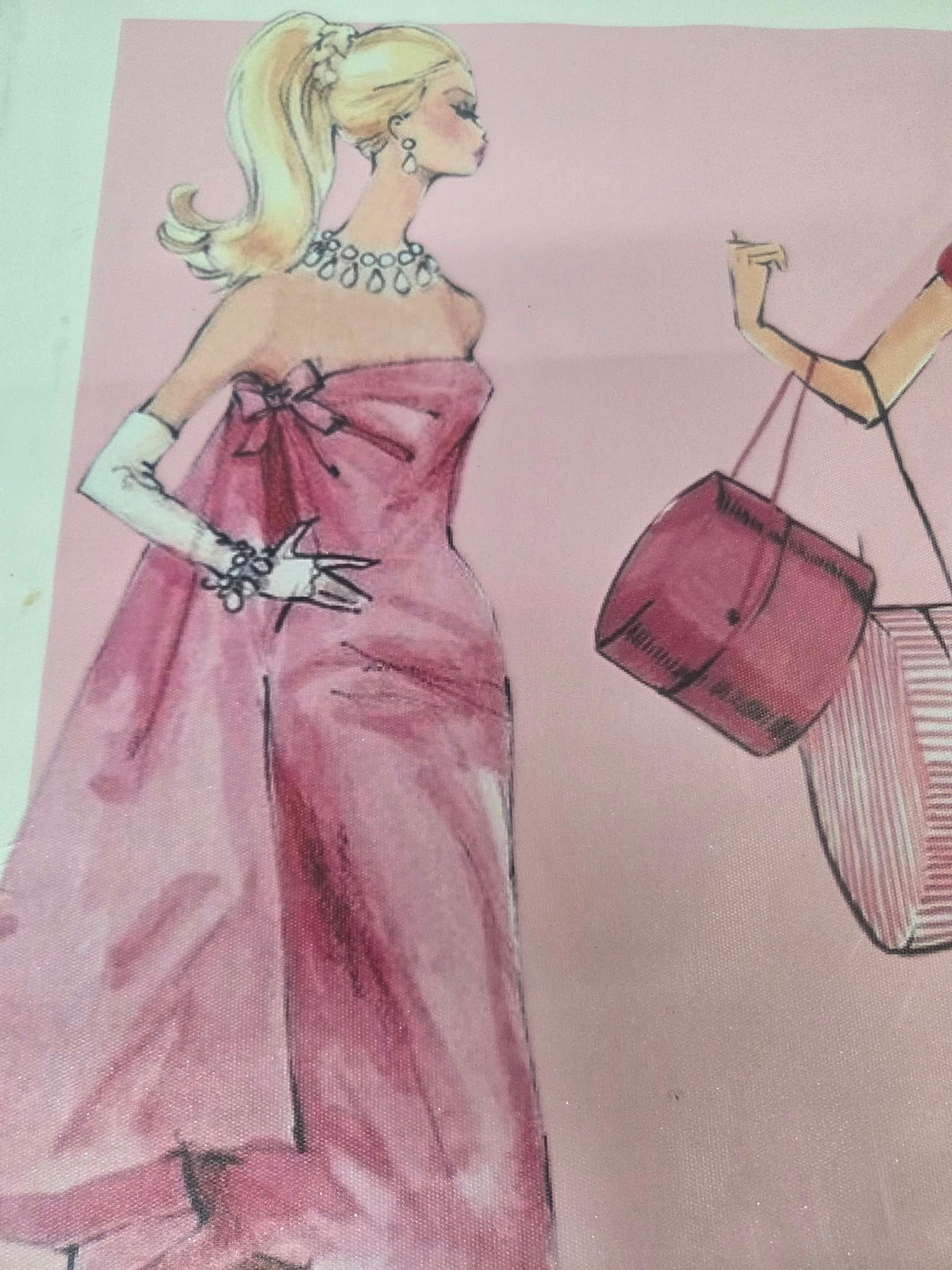 Cuadro Enmarcado Lámina Vintage "The New Yorker" – Moda Retro (50x70 cm)
