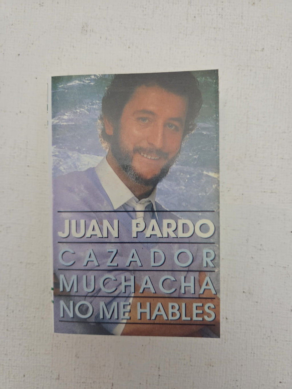 Cassette Juan Pardo - Cazador / Muchacha / No Me Hables (Edición Hispavox 1986) | Cinta Cassette Original
