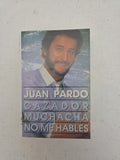 Cassette Juan Pardo - Cazador / Muchacha / No Me Hables (Edición Hispavox 1986) | Cinta Cassette Original