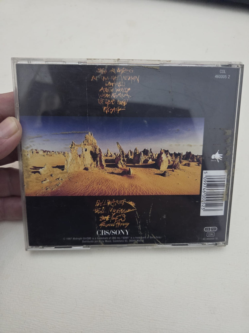 CD Midnight Oil Diesel and Dust