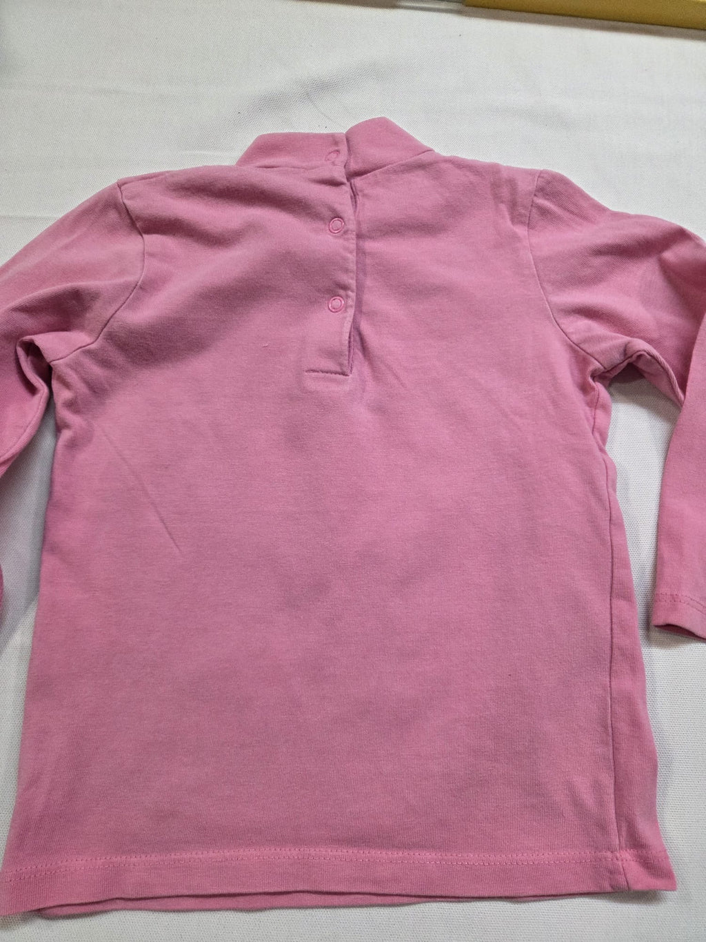 Camiseta / Camisa manga larga rosa Grain de Blé 18M (80 cm)