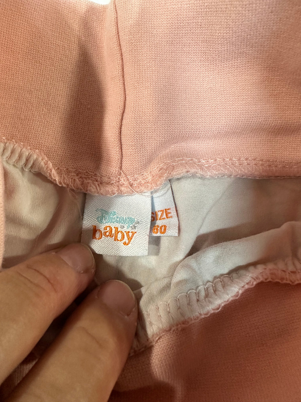 Pantalón / Legging Bebé Disney Baby - Talla 80 (Rosa con Lazos)