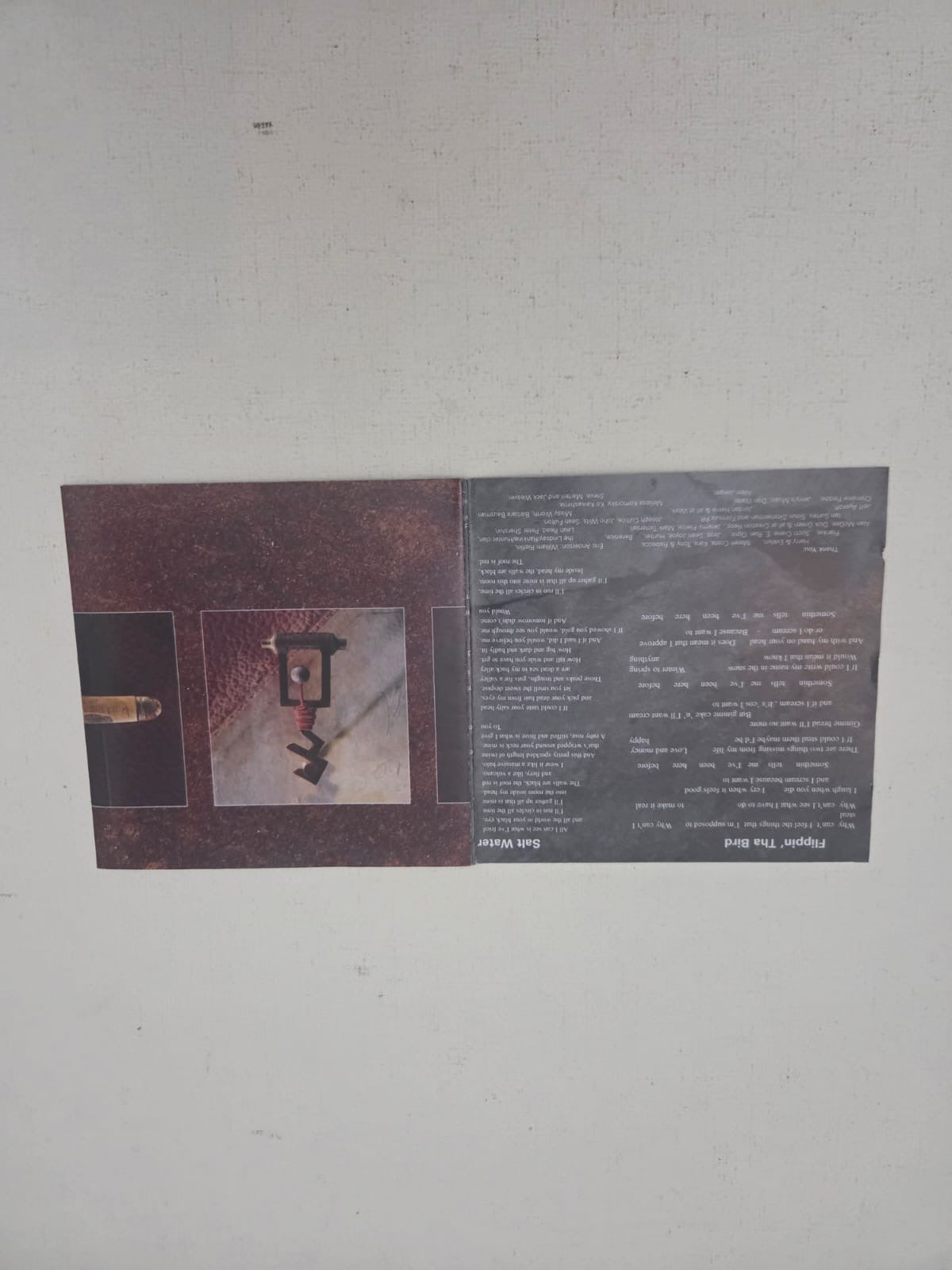CD Album Ruby - Salt Peter (1995, Creation Records / Sony Music)