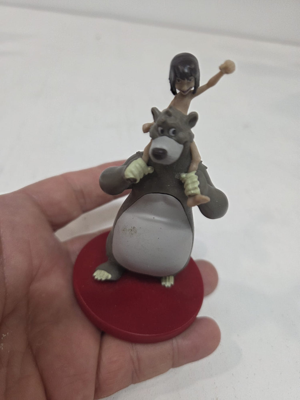 Figura Colección Mowgli y Baloo Disney Pixar 2022 - El Libro de la Selva 6,5 cm