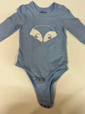 Body Manga Larga Bebé Azul con Zorrito So Cute (9-12 meses / 80 cm)