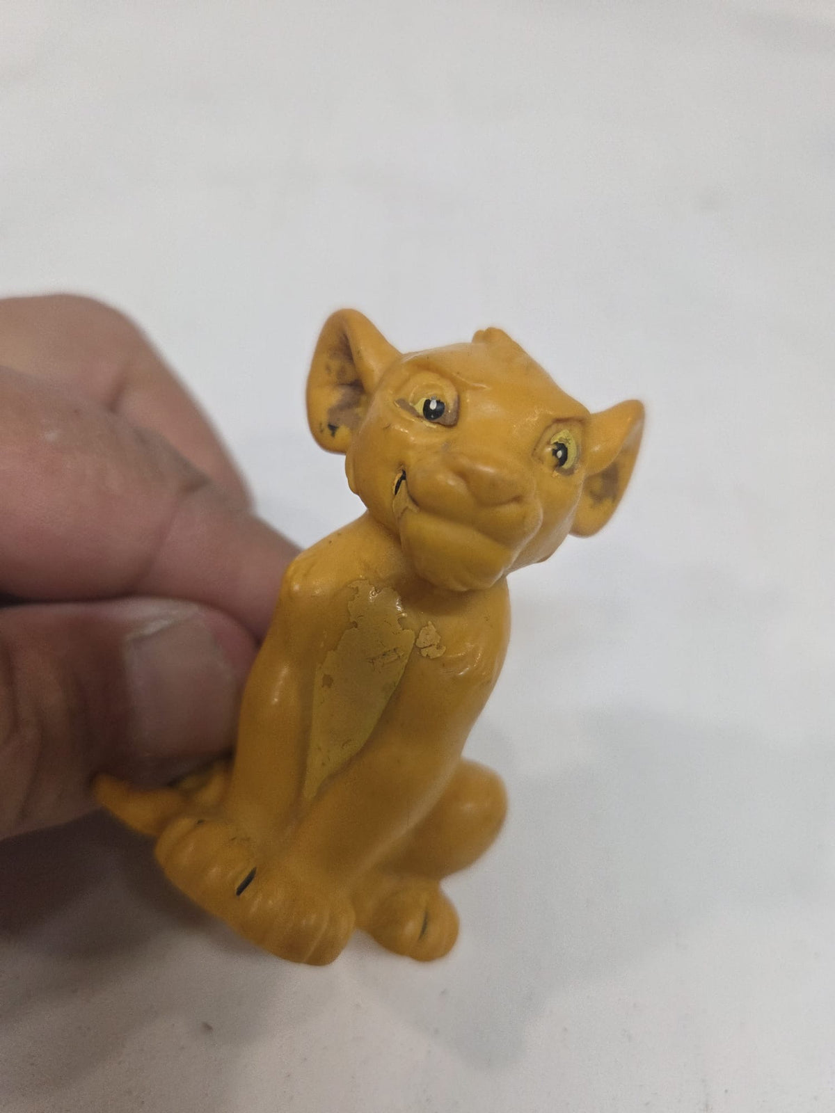Figura Simba Cachorro El Rey León Disney - Bullyland (Pintada a mano)