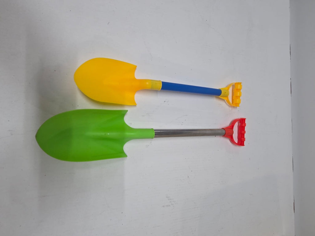 Set de 2 palas infantiles para playa o jardín (resistentes, de plástico y metal)