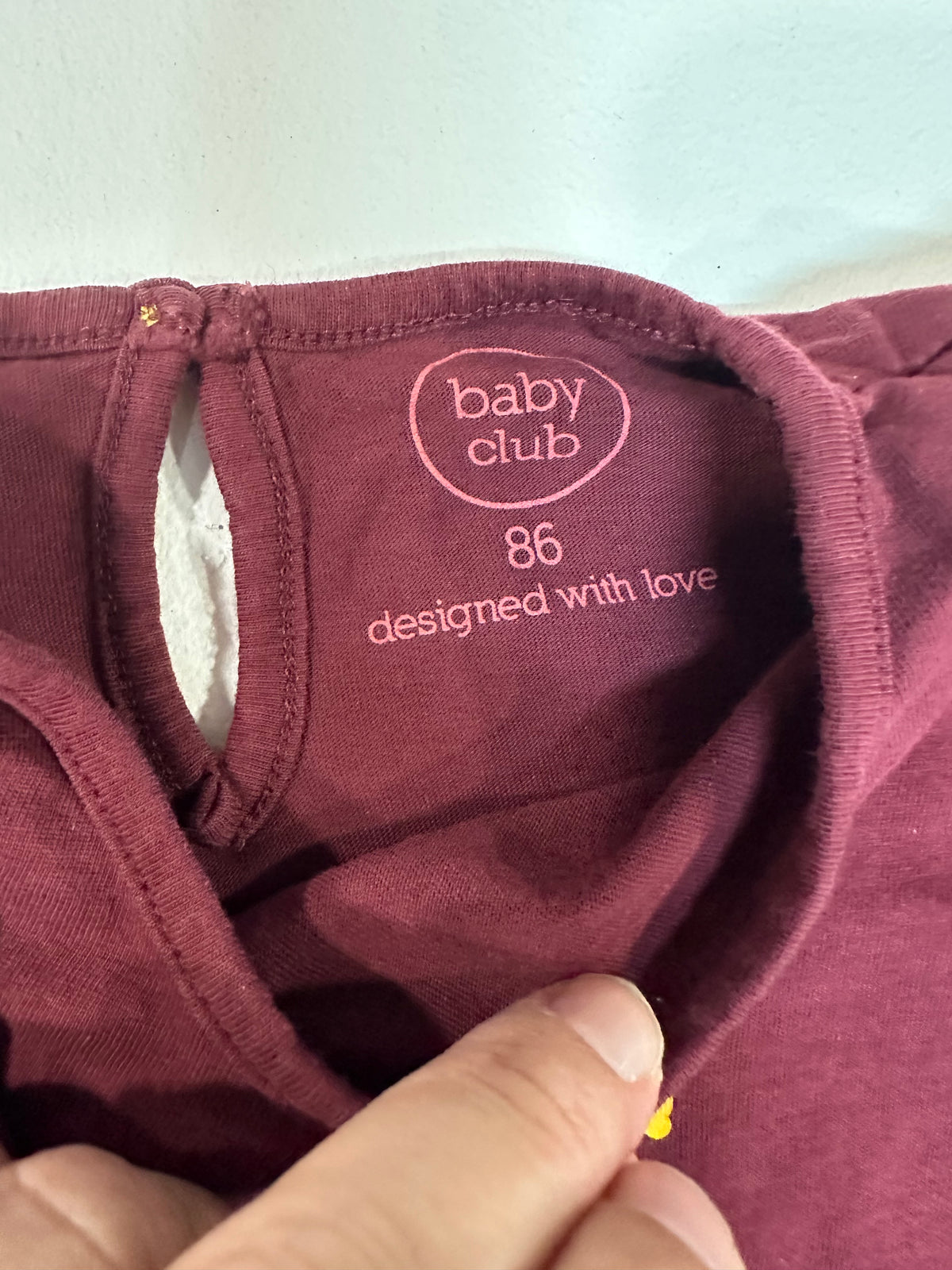 Camiseta Manga Larga Bebé Niña Baby Club (C&A) - Talla 86 (12-18 meses)