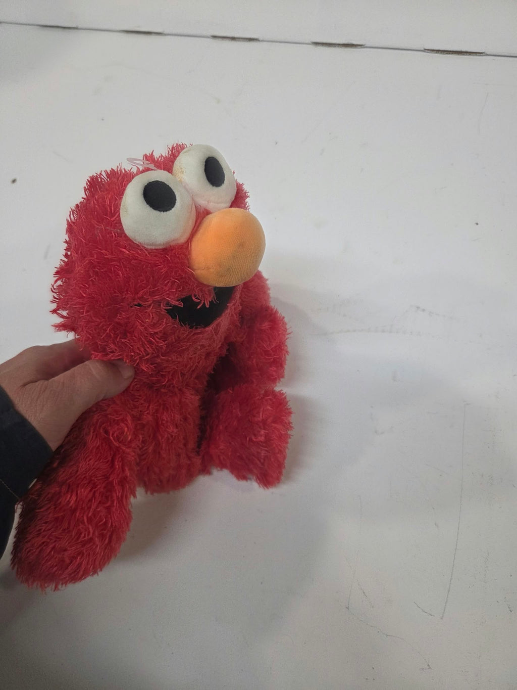 Títere / Marioneta de Peluche Elmo Sesame Street (Barrio Sésamo) - Miniso (30 cm)