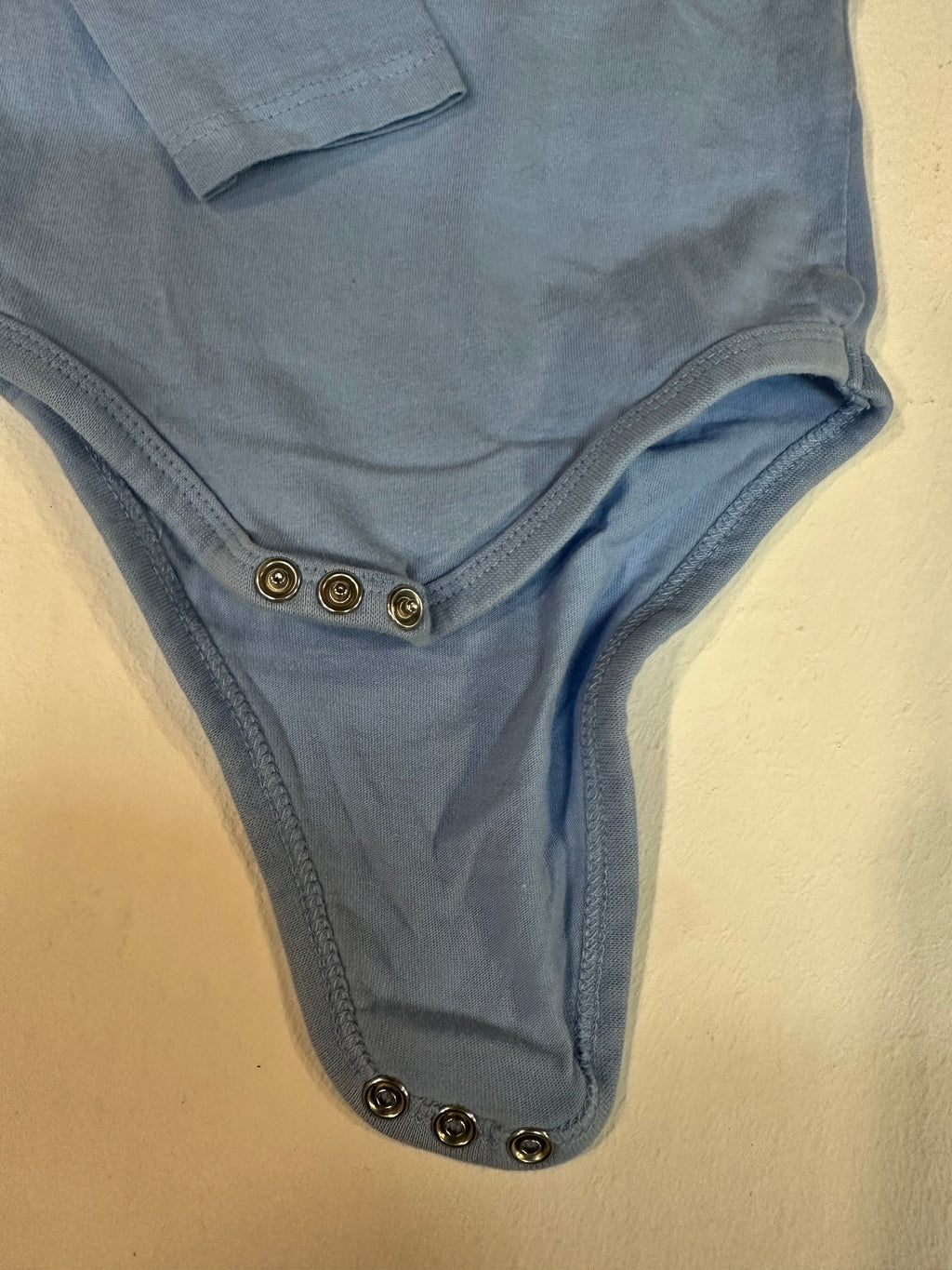 Body Manga Larga Bebé Azul con Zorrito So Cute (9-12 meses / 80 cm)