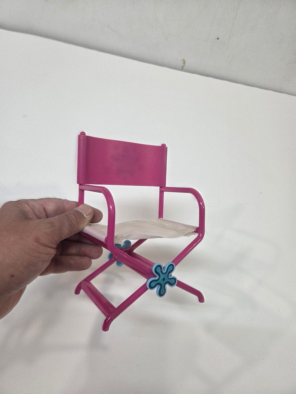 Silla de director Nancy Star original para muñeca (Aprox. 11 cm)