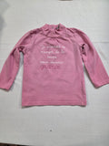 Camiseta / Camisa manga larga rosa Grain de Blé 18M (80 cm)