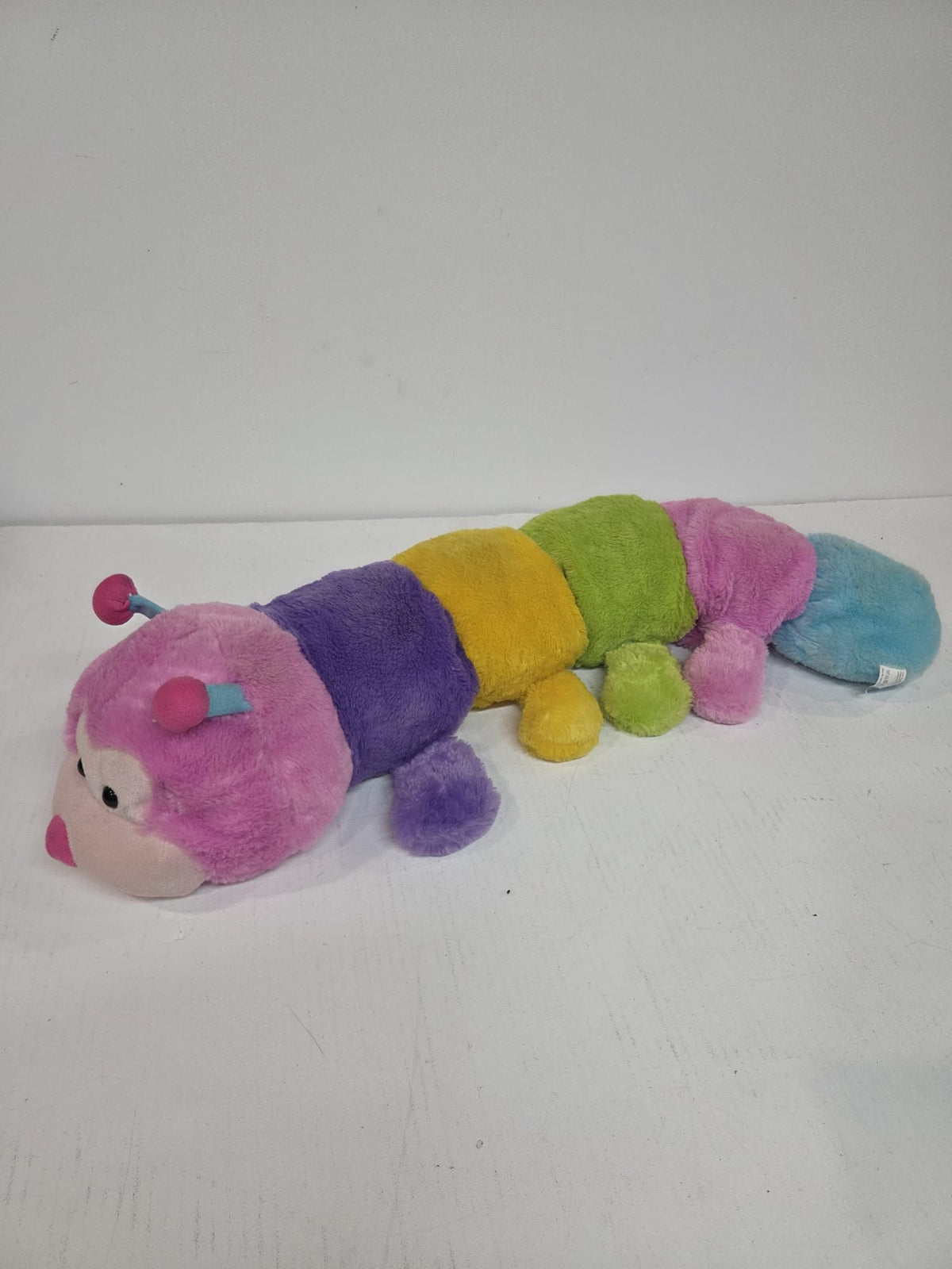 Peluche Oruga Gigante Multicolor Suave (90 cm)