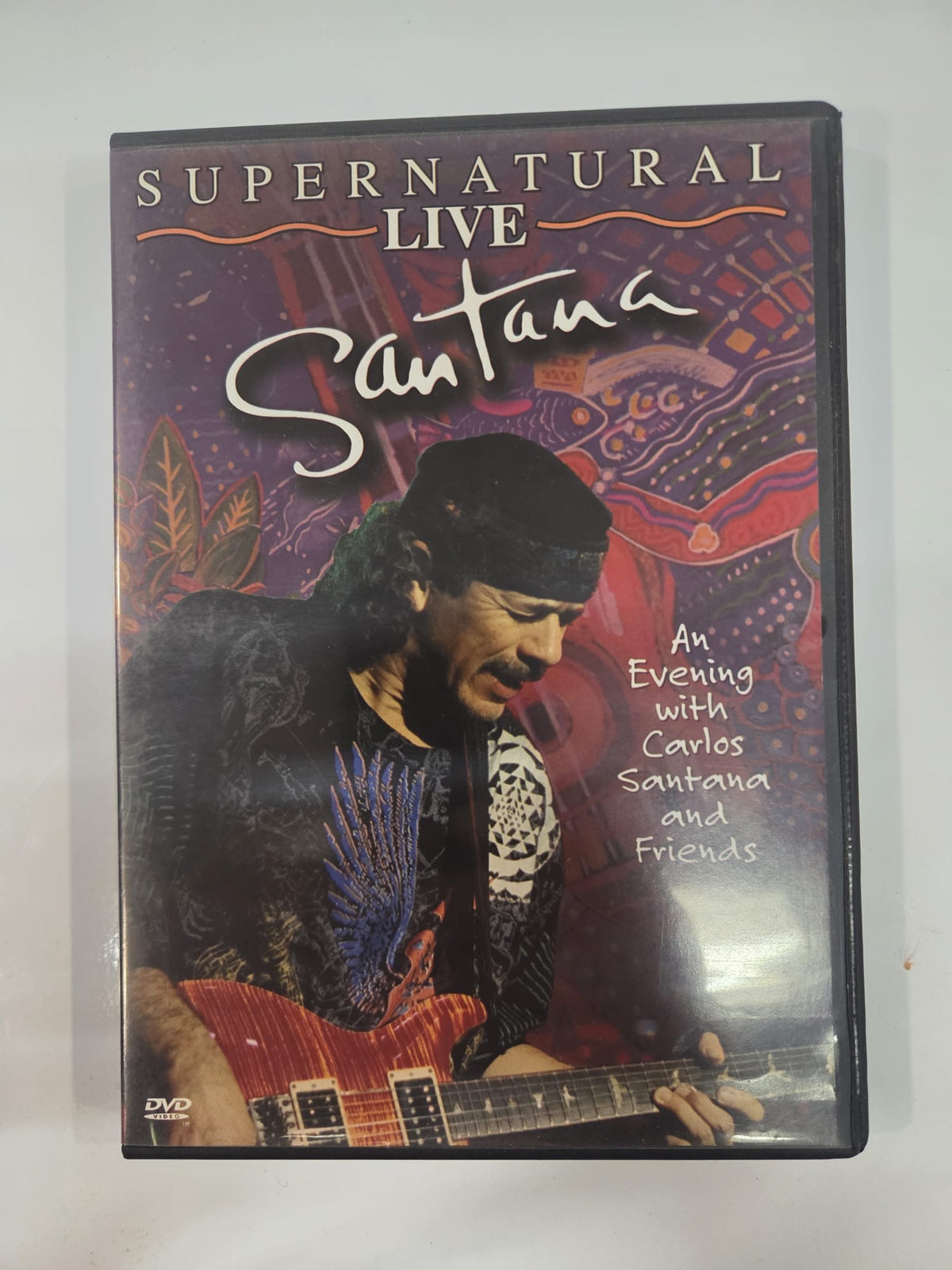 DVD Santana - Supernatural Live: An Evening with Carlos Santana and
