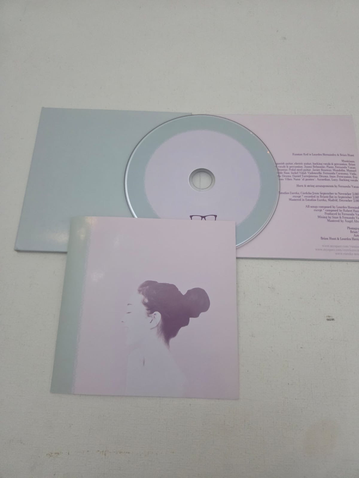 CD Russian Red - I Love Your Glasses (Edición Digipak / Álbum Debut Original)