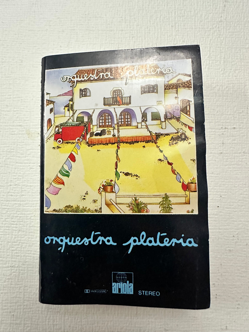 Cassette Vintage: Orquestra Plateria (Ariola, 1980)