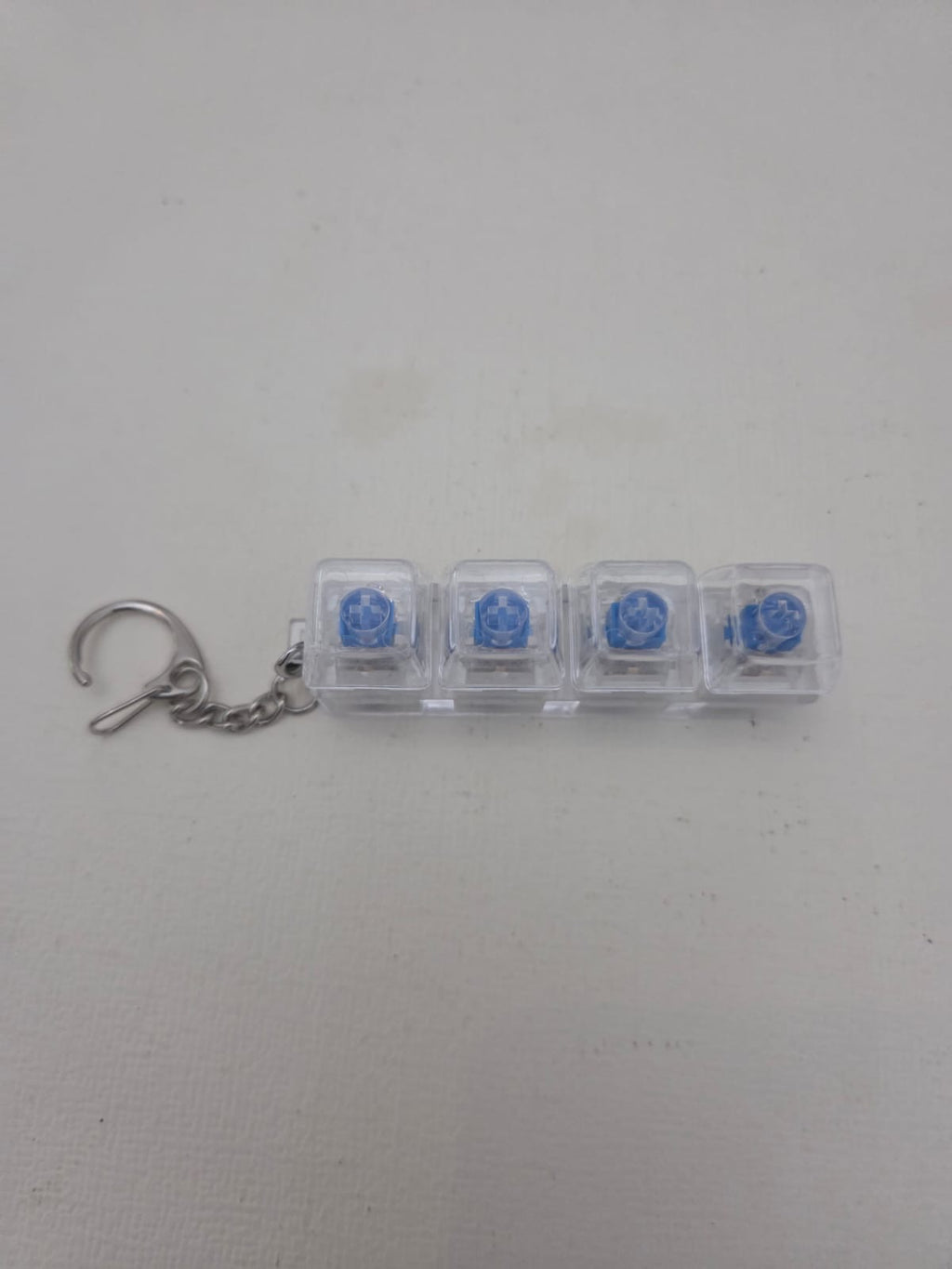Llavero Llavero Probador de Teclado Mecánico LED RGB (4 Teclas)